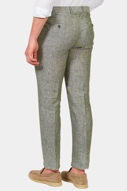 Rufiano - Pantalone Uomo Melange Leggero Fresco Naturale