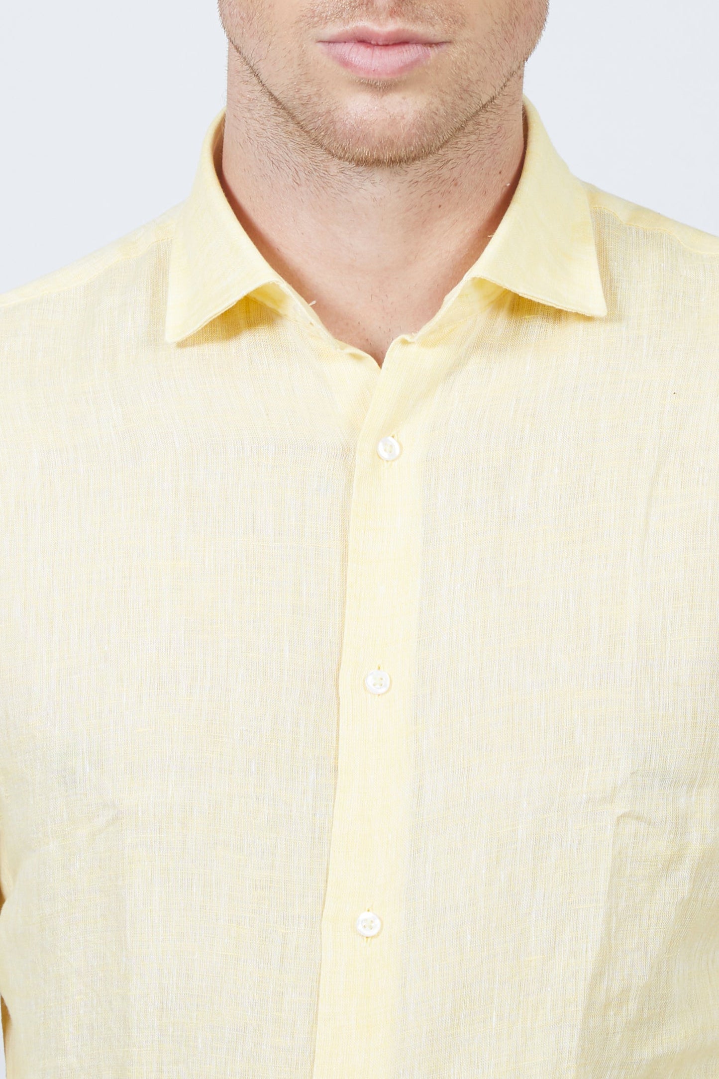 Romerio - Camicia Uomo Naturale Leggera Fresca Estiva
