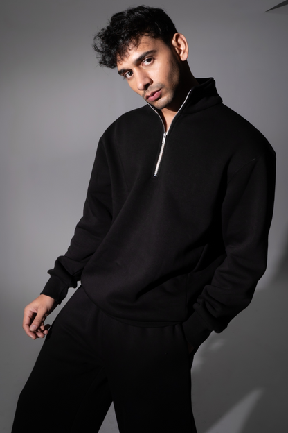 Luca - Set Coordinato Uomo Nero Stile Moderno