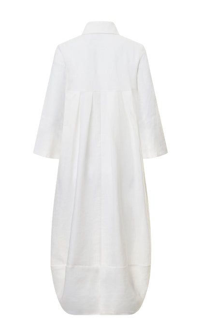 Quinara - Abito Camicia Cocoon Donna Naturale Fresco Moderno