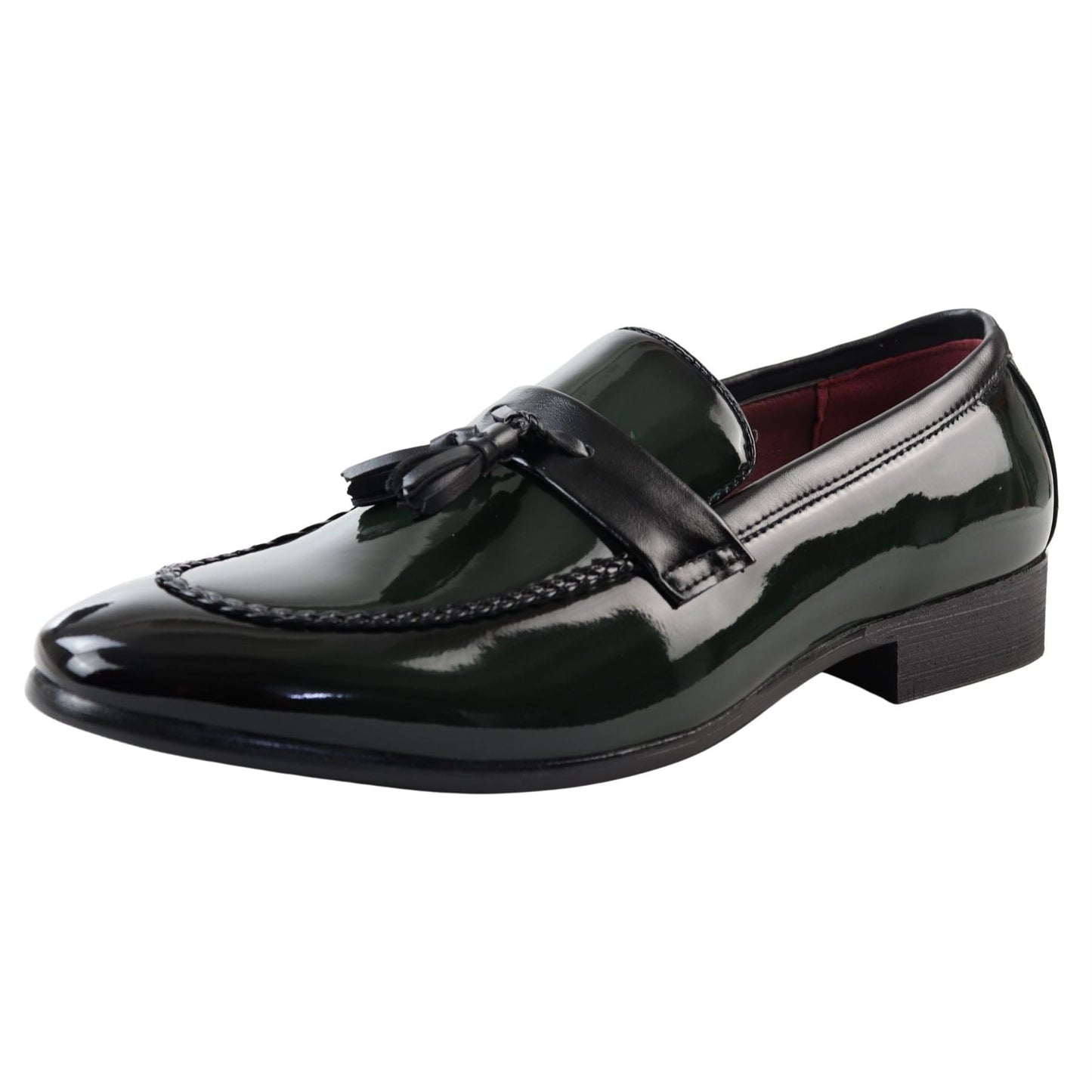 Cesare – Mocassino Uomo Vernice con Nappine Slip-On Formale