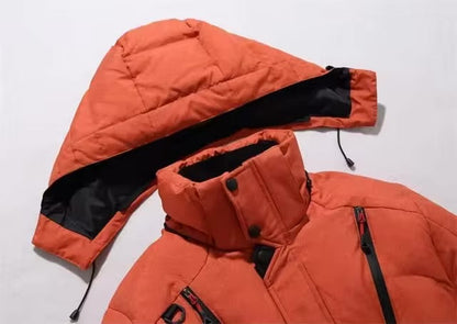 Bortolo - Giacca Invernale Uomo Impermeabile con Cappuccio
