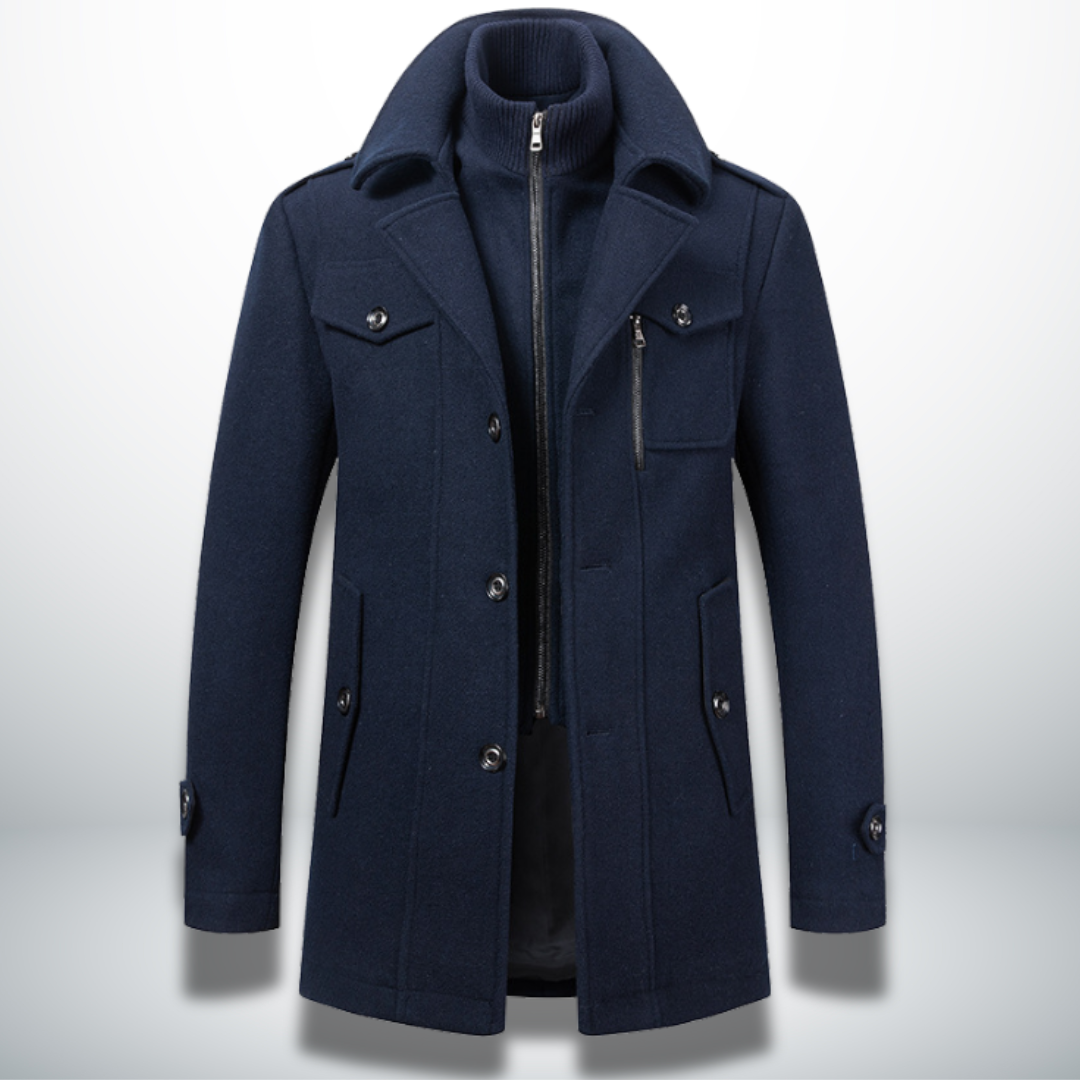 Diomede - Cappotto Uomo Caldo Elegante Stile Moderno