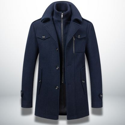 Diomede - Cappotto Uomo Caldo Elegante Stile Moderno