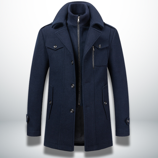 Diomede - Cappotto Uomo Caldo Elegante Stile Moderno