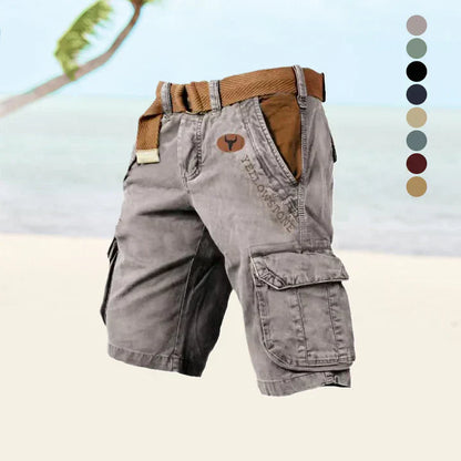 Junius - Shorts Cargo Comodi Uomo Contemporanei