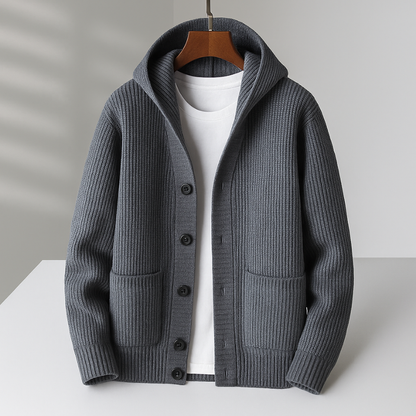 Toribio - Cardigan Elegante Classico Da Uomo