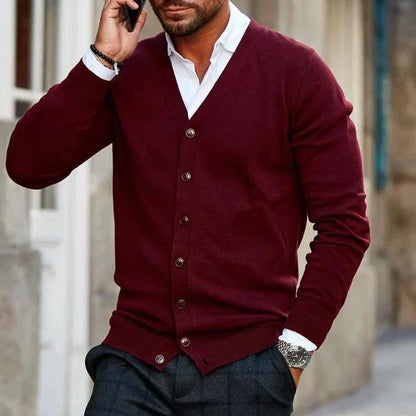 Tito - Cardigan Elegante Casual Uomo Stile Versatile