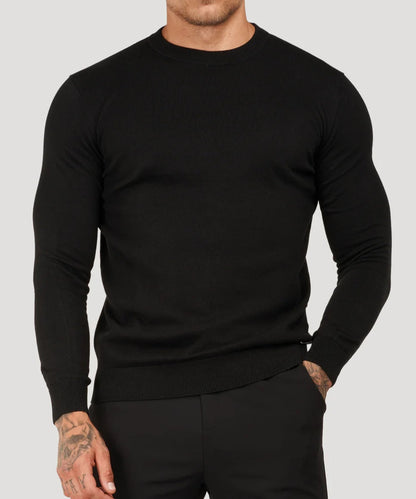 Diego - Maglione Uomo Collo Alto Slim Elegante