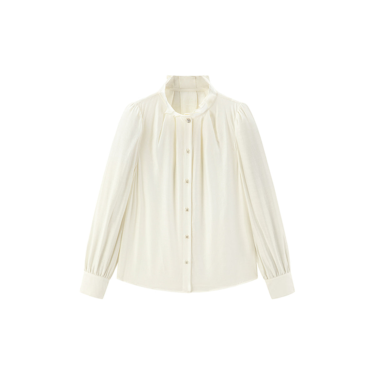 Ilaria - Blusa Donna Elegante Volant Moderna