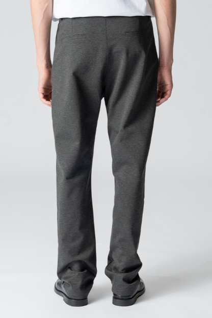 Rodulfo - Pantaloni Wide Performance Uomo Grigio Melange