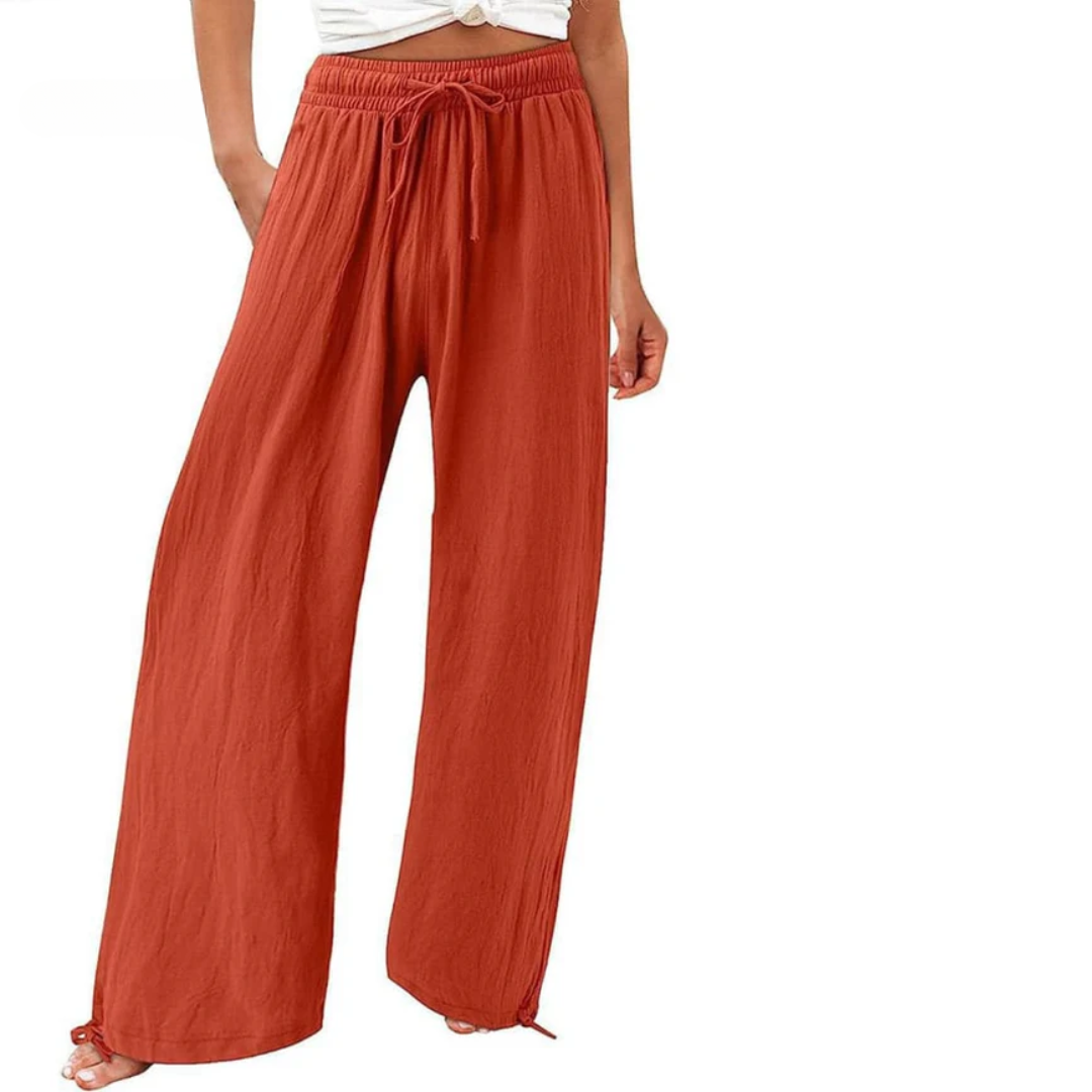 Fosca – Pantaloni Per Il Tempo Libero Dal Design Ampio E Fresco