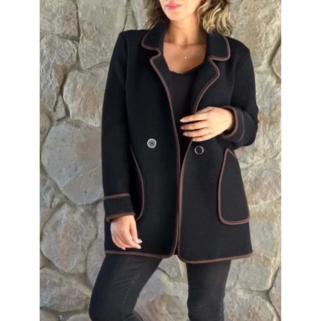 Ivette - Blazer Caldo Casual Donna Invernale