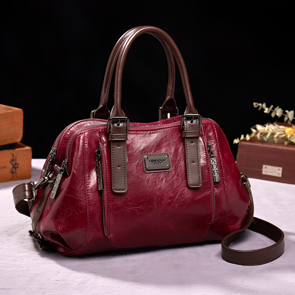 Ivonne – Borsa A Mano Classica Dalla Linea Essenziale E Intramontabile