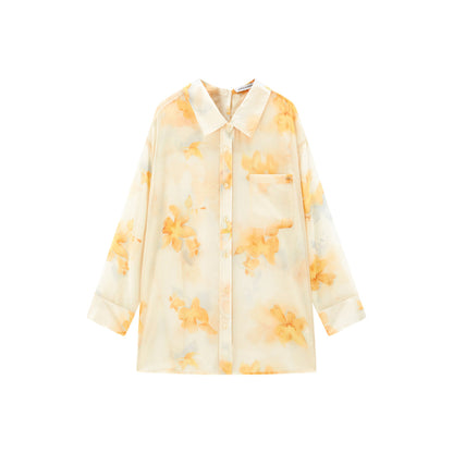 Gloria - Camicia Donna Floreale Elegante Moderna