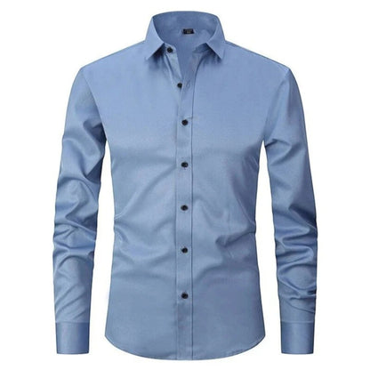 Filippo – Camicia Da Uomo A Maniche Lunghe Casual