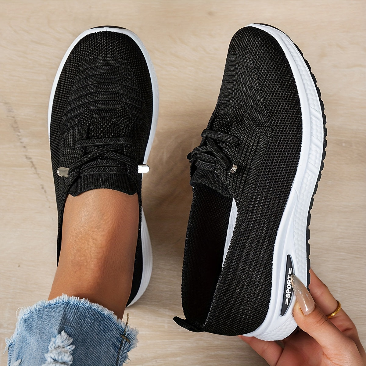Natalina - Sneaker Donna Leggera Suola Morbida Moderna