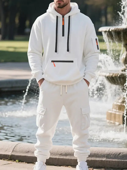 Diogene - Set Uomo Due Pezzi Elegante Con Cappuccio