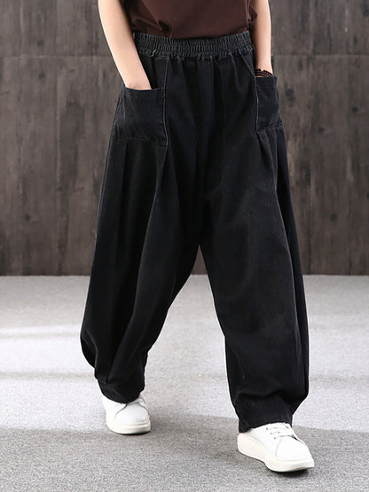 Teresa - Jeans Donna Largo Colore Semplice