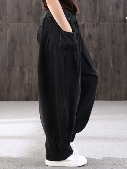 Teresa - Jeans Donna Largo Colore Semplice