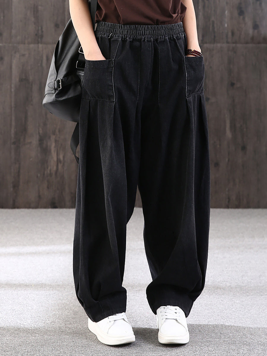 Teresa - Jeans Donna Largo Colore Semplice
