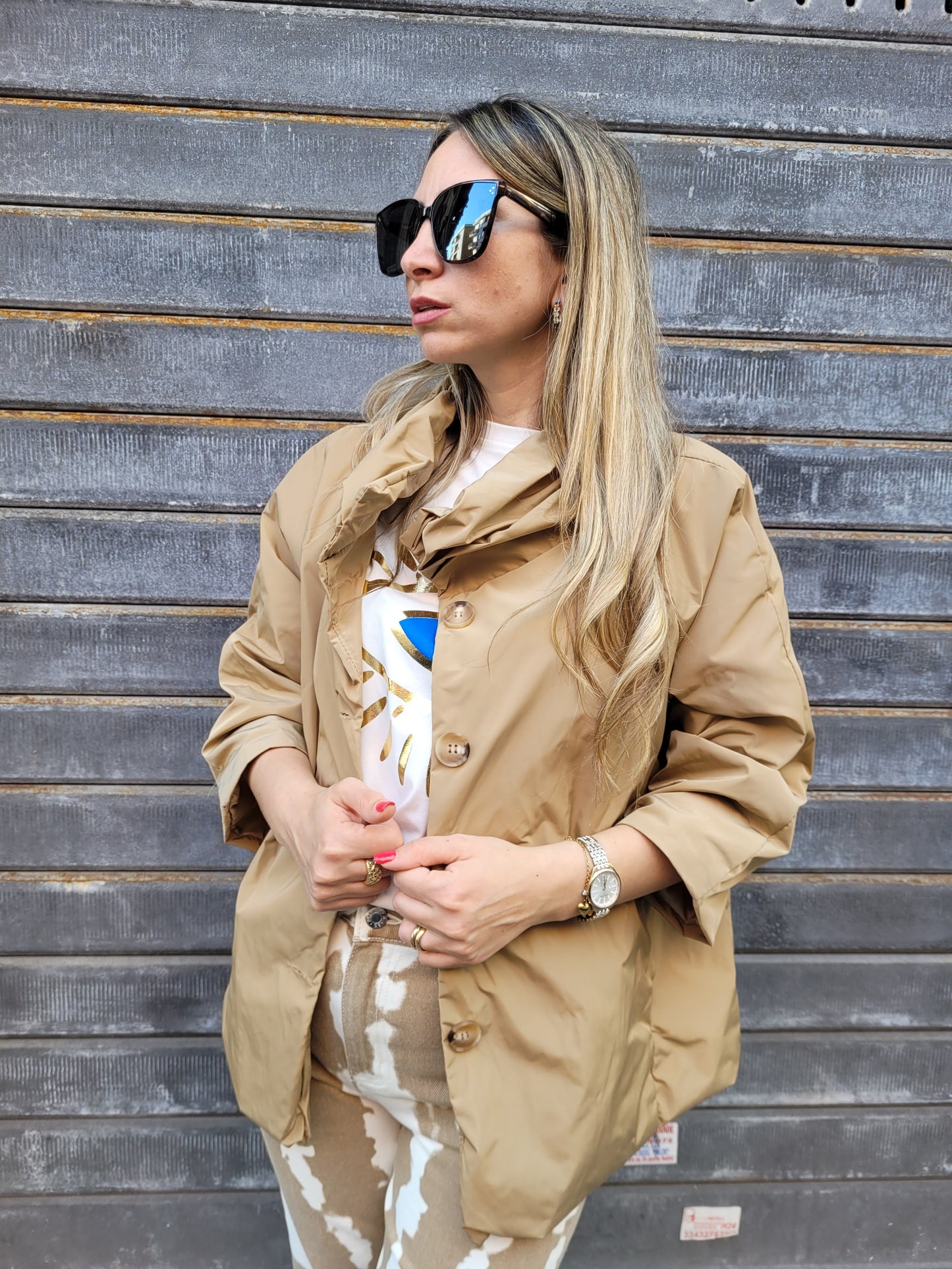 Tarina – Giacca Antivento Donna Leggera Moderna Urbana