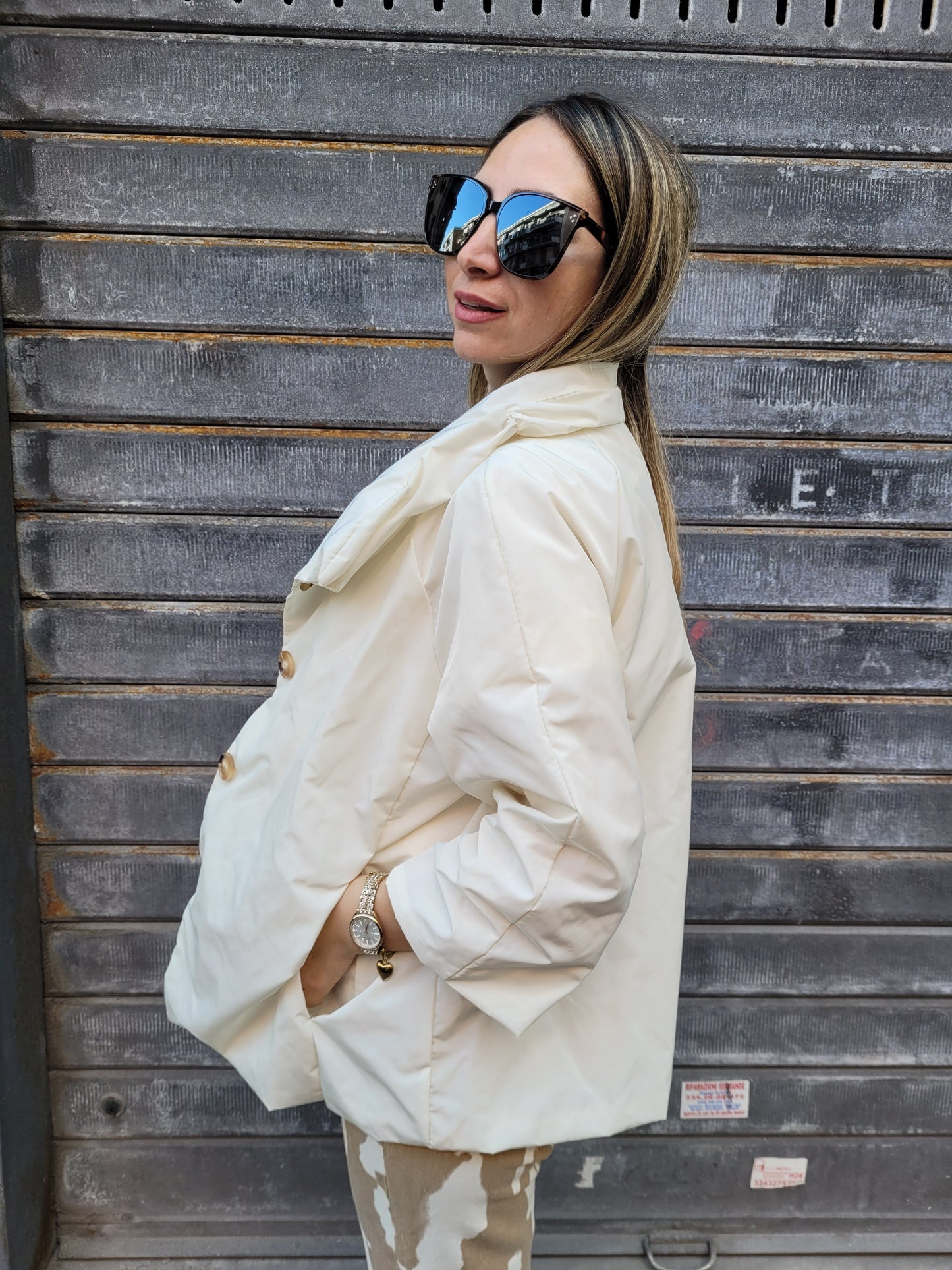 Tarina – Giacca Antivento Donna Leggera Moderna Urbana