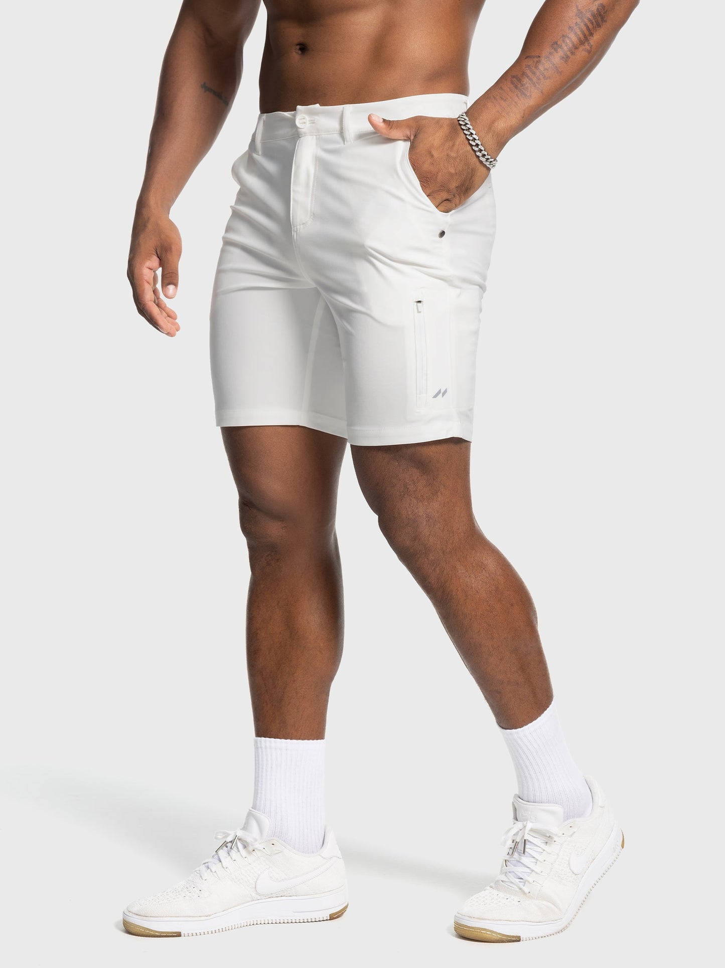 Rinaldo - Shorts Chino Performance Uomo Elite Moderni Versatili