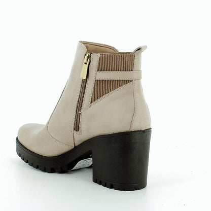 Filippa - Stivaletti da donna color visone eleganti