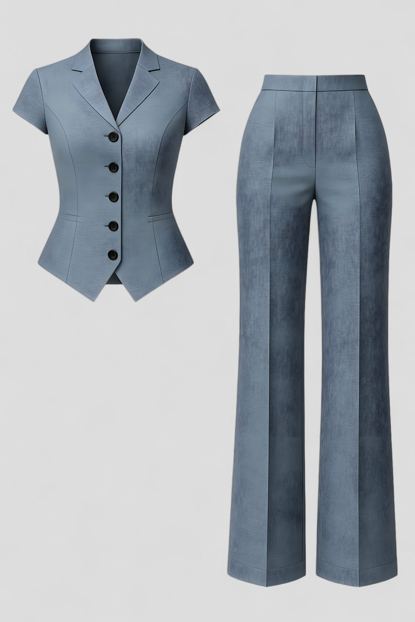 Harmonia - Completo elegante da donna con top e pantaloni