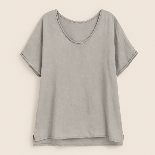 Katia – Camicetta Oversize Con Scollo A V Dal Taglio Contemporaneo