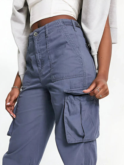 Vittoria - Pantaloni Cargo Casual da Donna dal Taglio Moderno