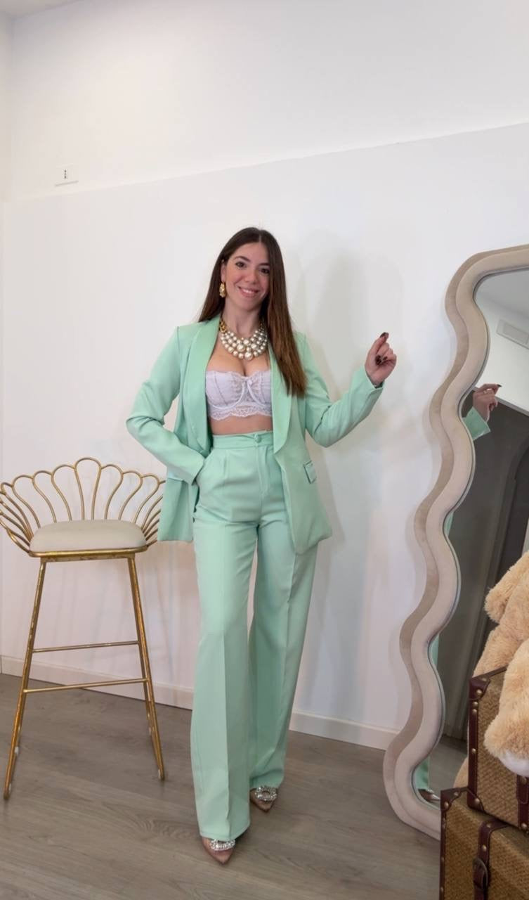 Hectoria - Tailleur Stiloso Donna Elegante Contemporaneo