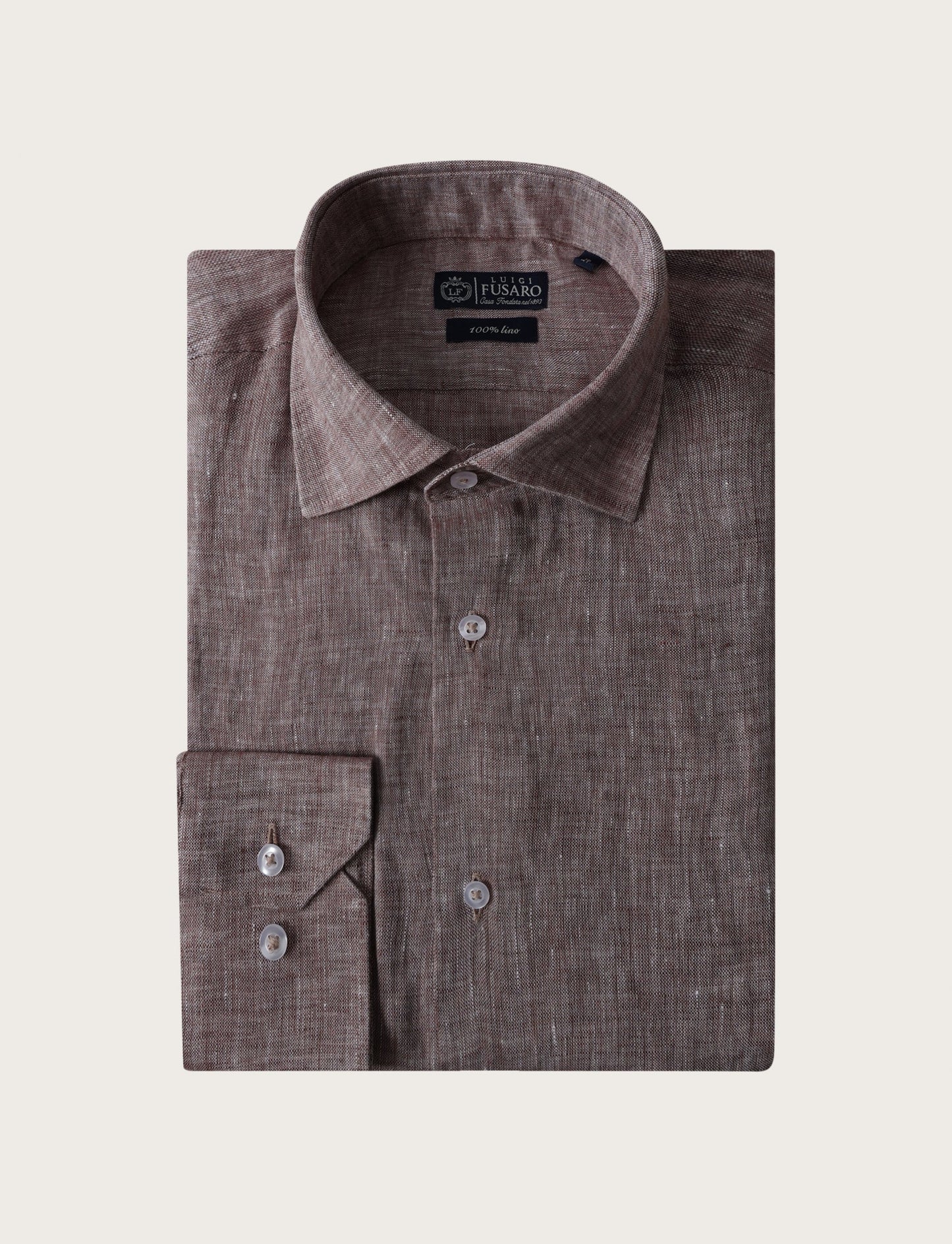 Romerio - Camicia Uomo Naturale Leggera Fresca Estiva