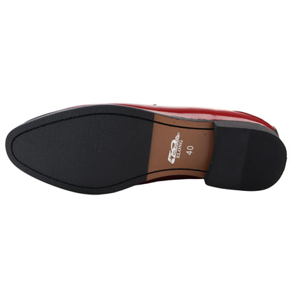 Cesare – Mocassino Uomo Vernice con Nappine Slip-On Formale