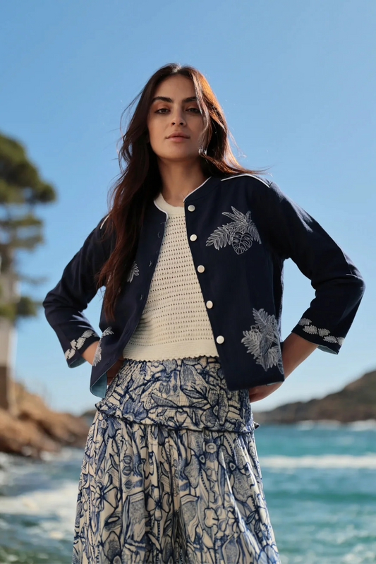 Helena - Giacca Elegante con Ricami Unici