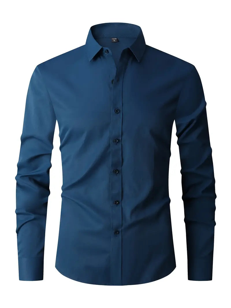 Marco – Camicia Uomo Manica Lunga Semi-Formale Quattro Stagioni