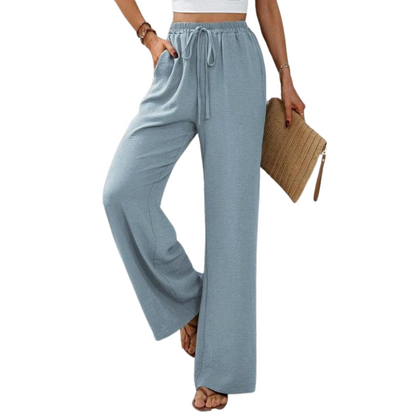 Giuseppina - Pantaloni a Gamba Larga per Donna