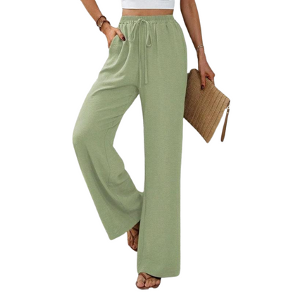 Giuseppina - Pantaloni a Gamba Larga per Donna