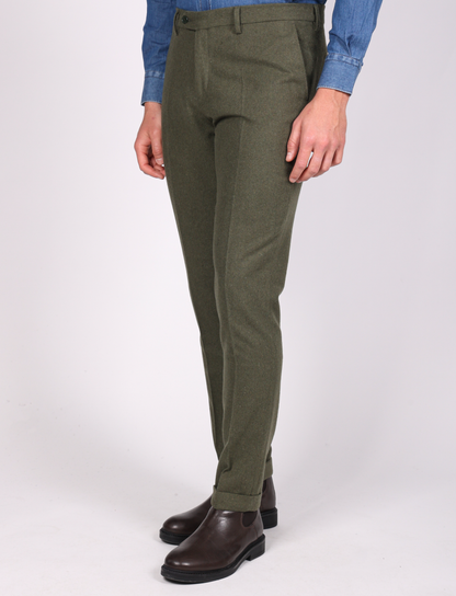 Karelian - Pantalone Uomo Elegante Fit Sartoriale Grigio