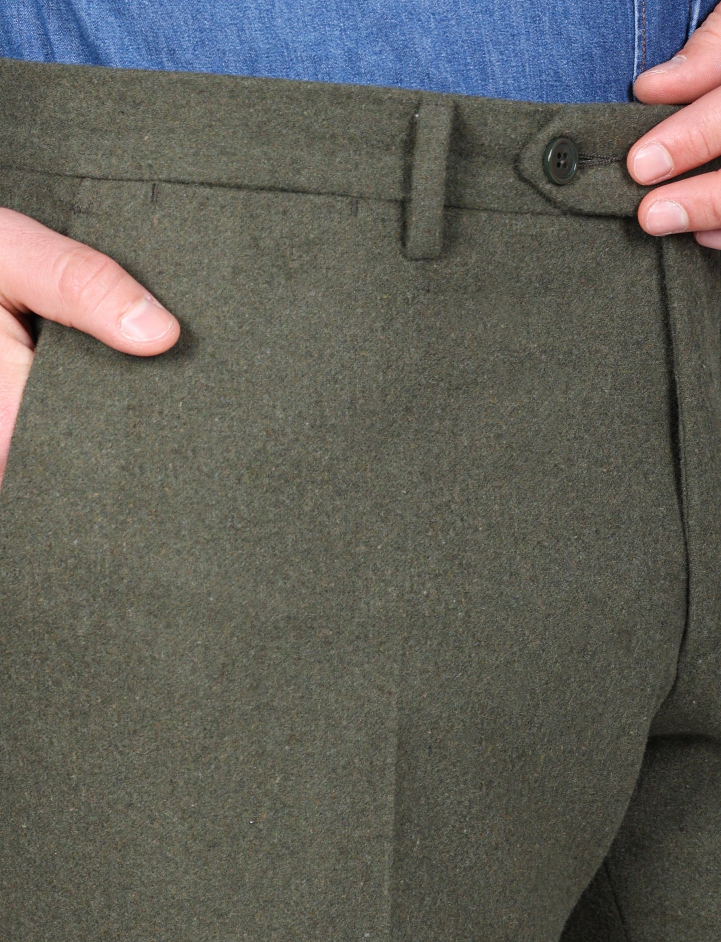 Karelian - Pantalone Uomo Elegante Fit Sartoriale Grigio