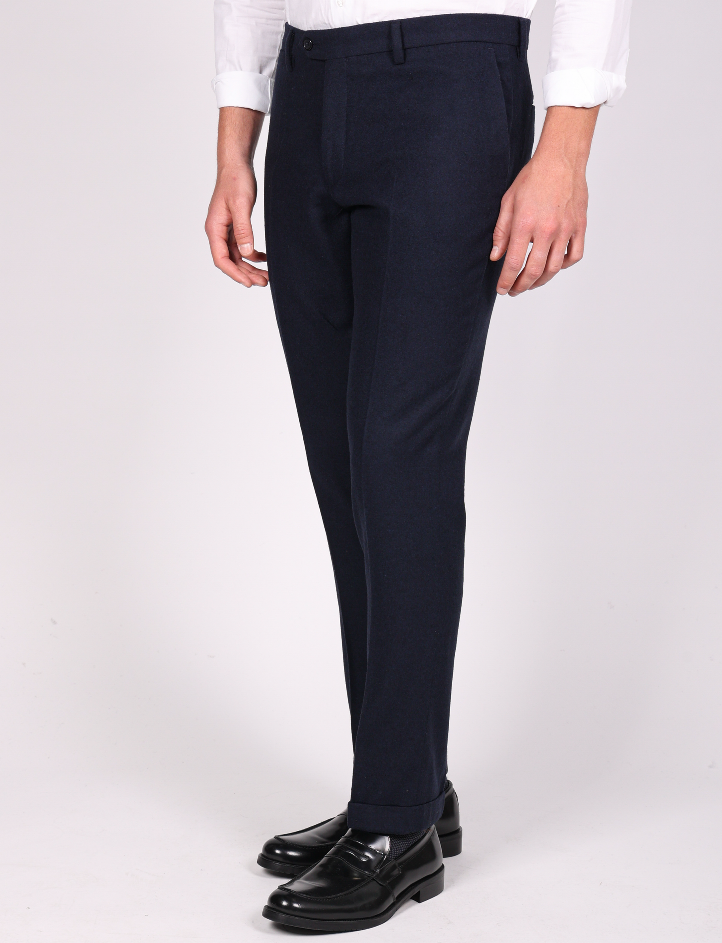 Karelian - Pantalone Uomo Elegante Fit Sartoriale Grigio