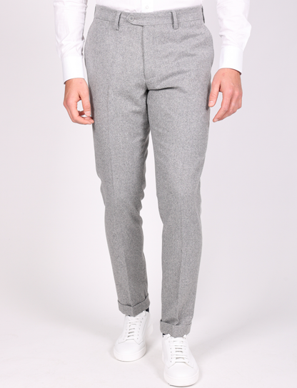 Karelian - Pantalone Uomo Elegante Fit Sartoriale Grigio
