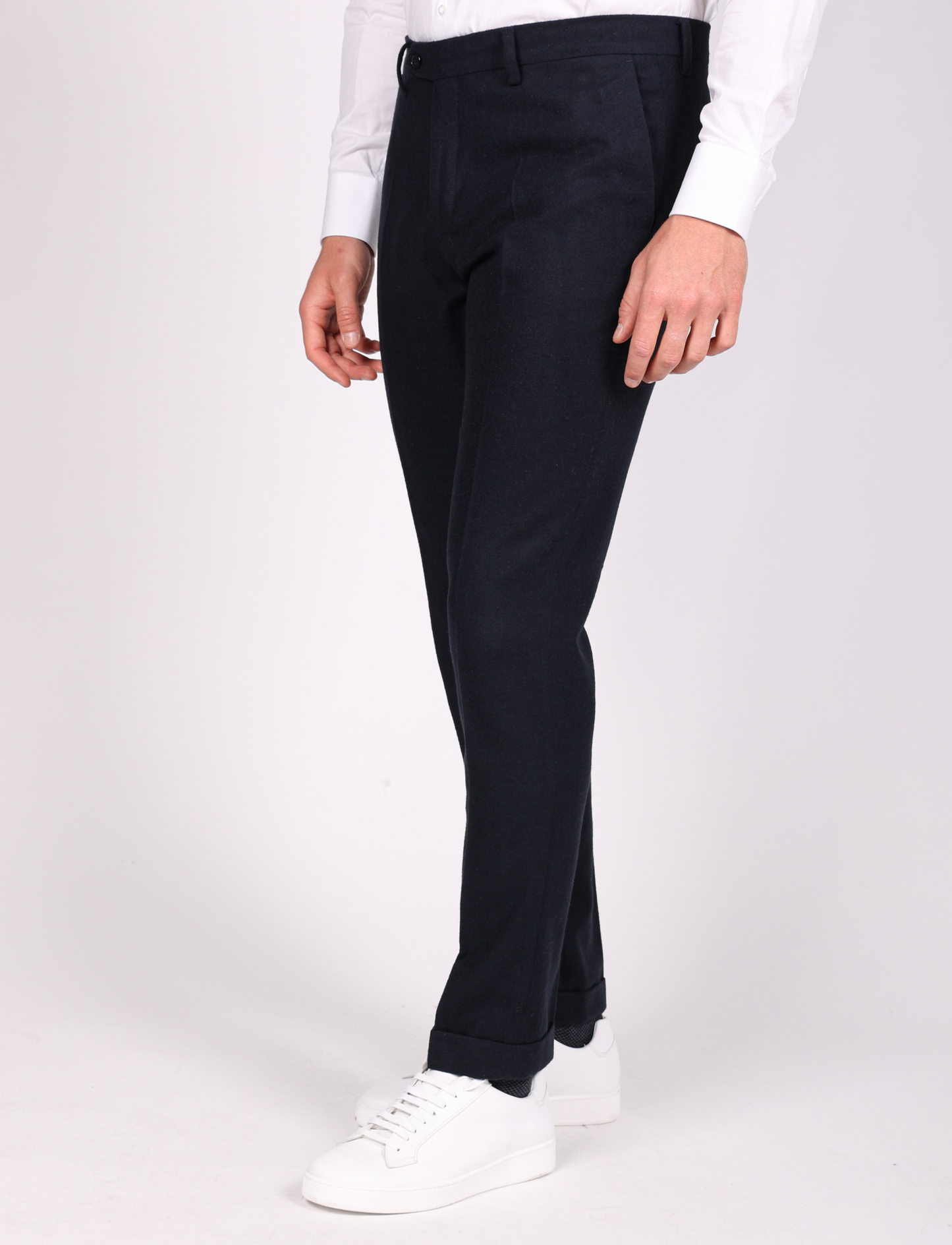 Karelian - Pantalone Uomo Elegante Fit Sartoriale Grigio
