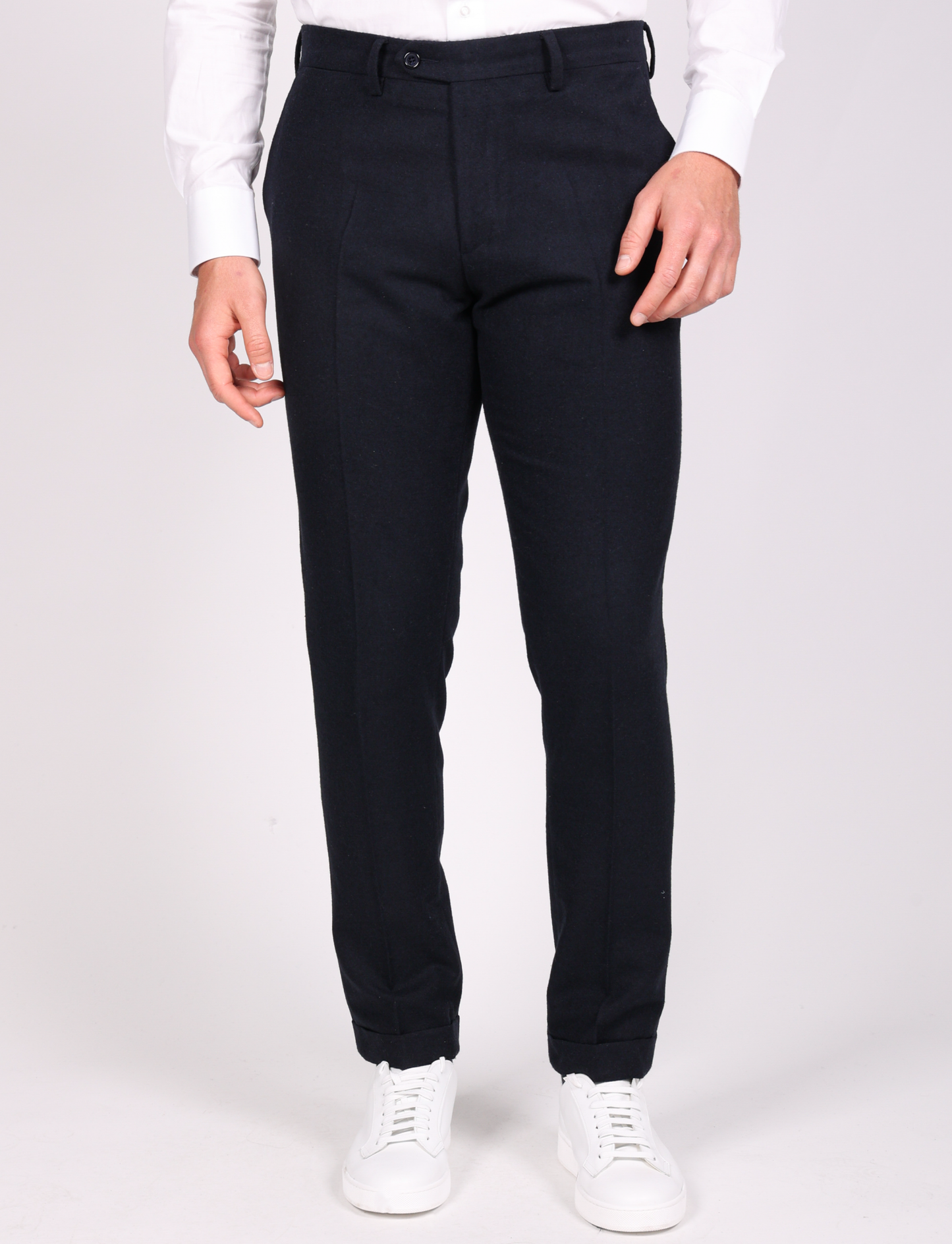 Karelian - Pantalone Uomo Elegante Fit Sartoriale Grigio