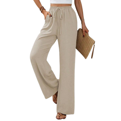 Giuseppina - Pantaloni a Gamba Larga per Donna