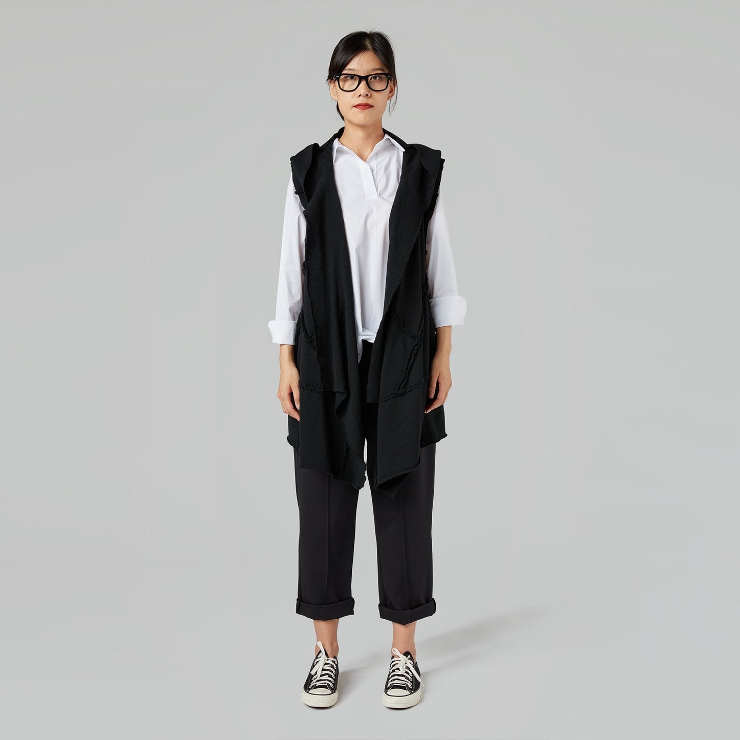 Quintina - Camicia Donna con Twist Frontale Moderna Elegante