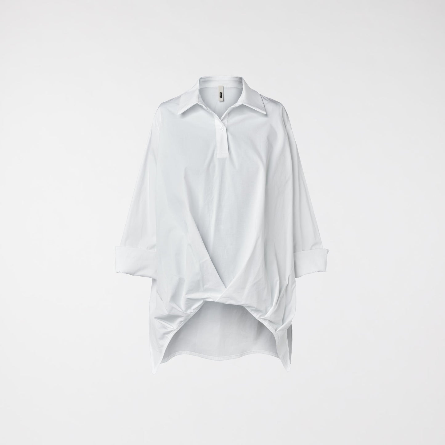 Quintina - Camicia Donna con Twist Frontale Moderna Elegante