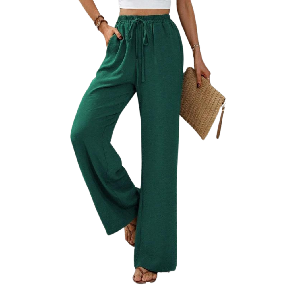 Giuseppina - Pantaloni a Gamba Larga per Donna