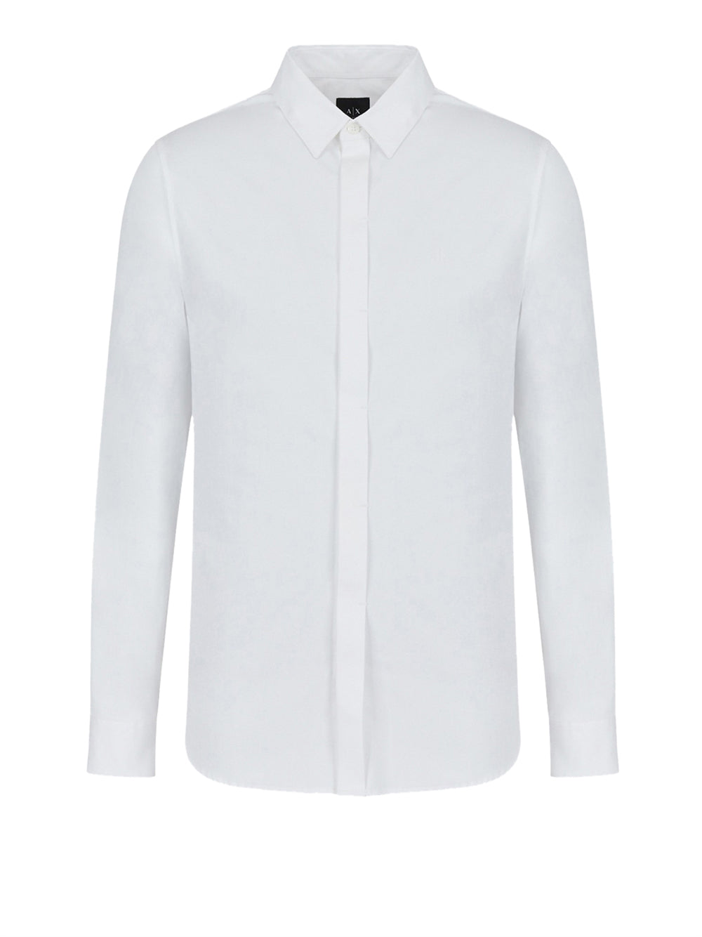 Stefano – Camicia a Maniche Lunghe da Uomo Bianca Essenziale